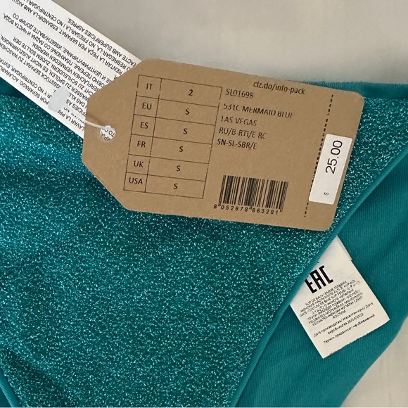 Calzedonia Glitter Bikini Set *NEW WITH TAGS* - Picture 3 of 5